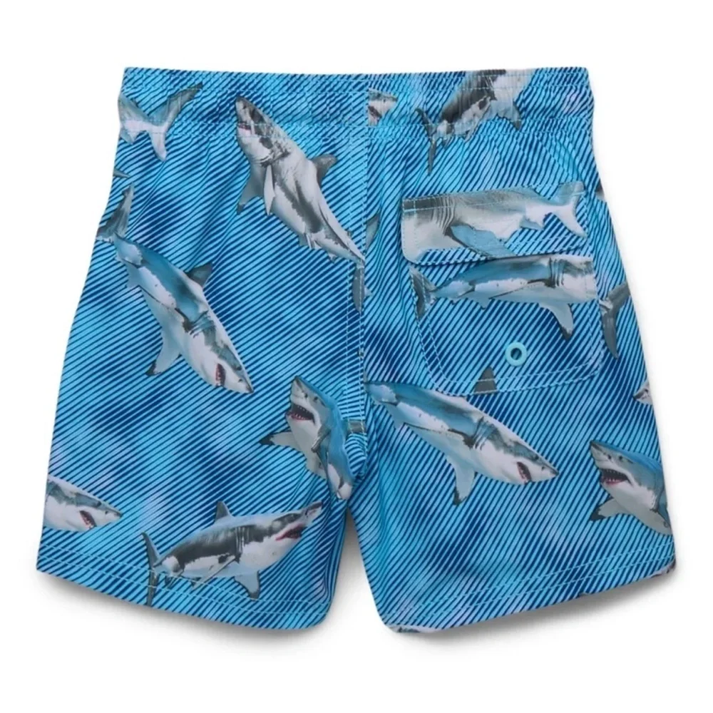 Wonder Nation Kids Swim Shorts Bundle 4 Piece !